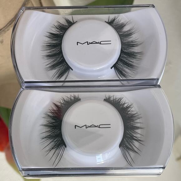 4 MAC Cosmetics Fake Flase Eyelahes Dramatic Drag Queen Full Glam eyes lashes - Picture 2 of 4